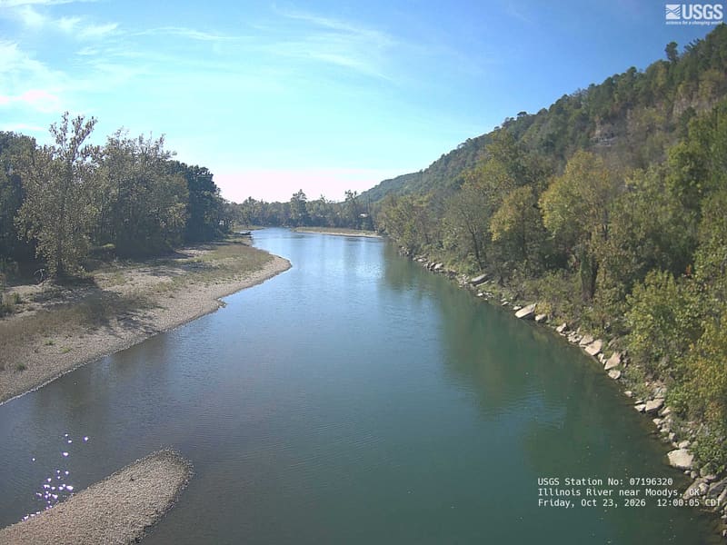 The same view on October 23