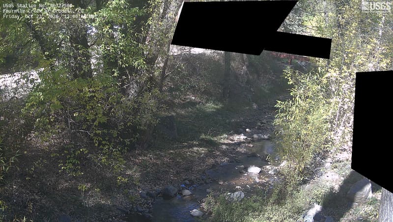 The same view on October 23