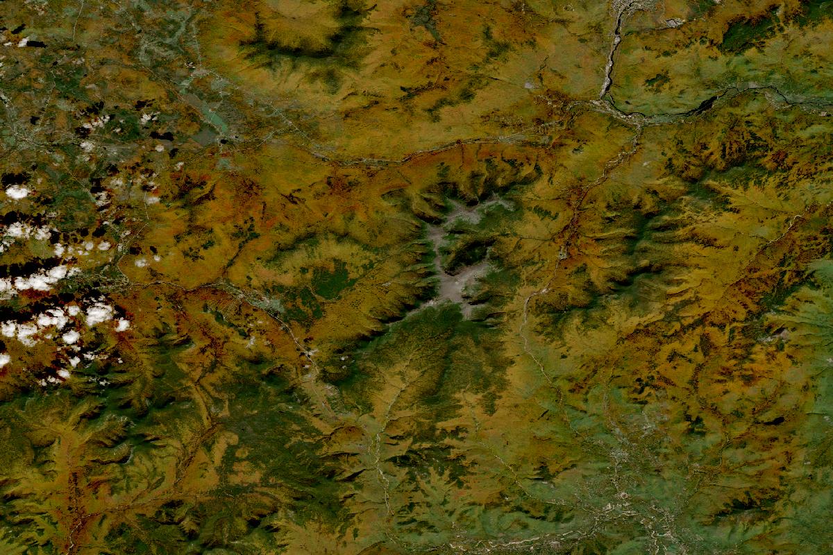 Satellite picture, October 3, 2026