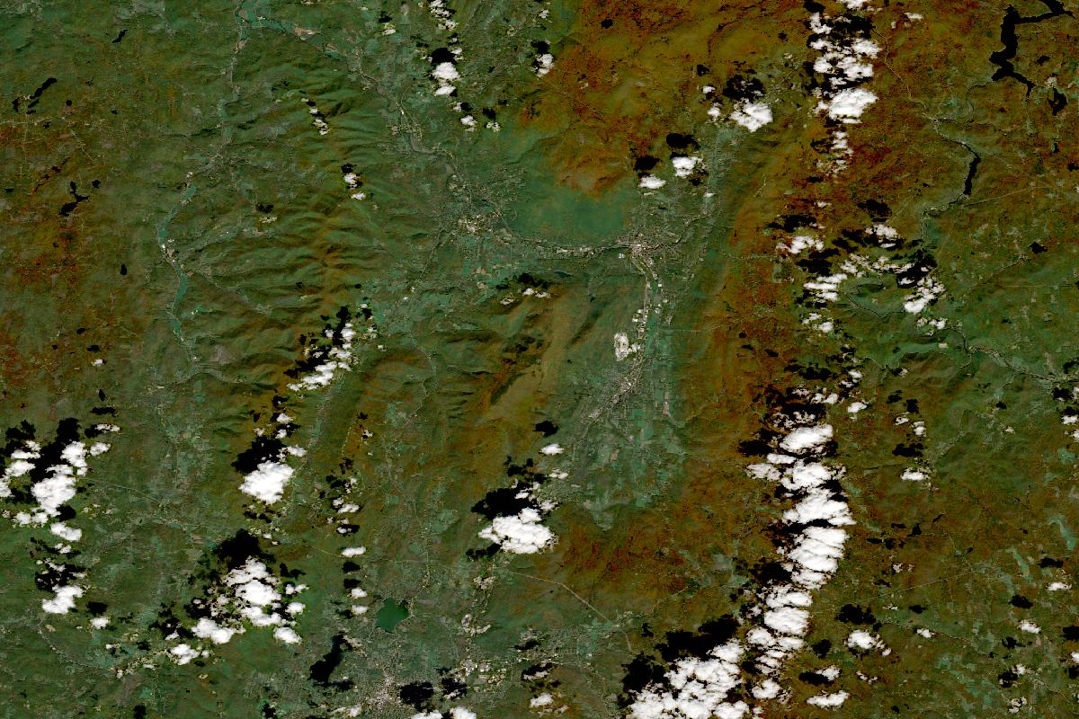 Satellite picture, October 3, 2026
