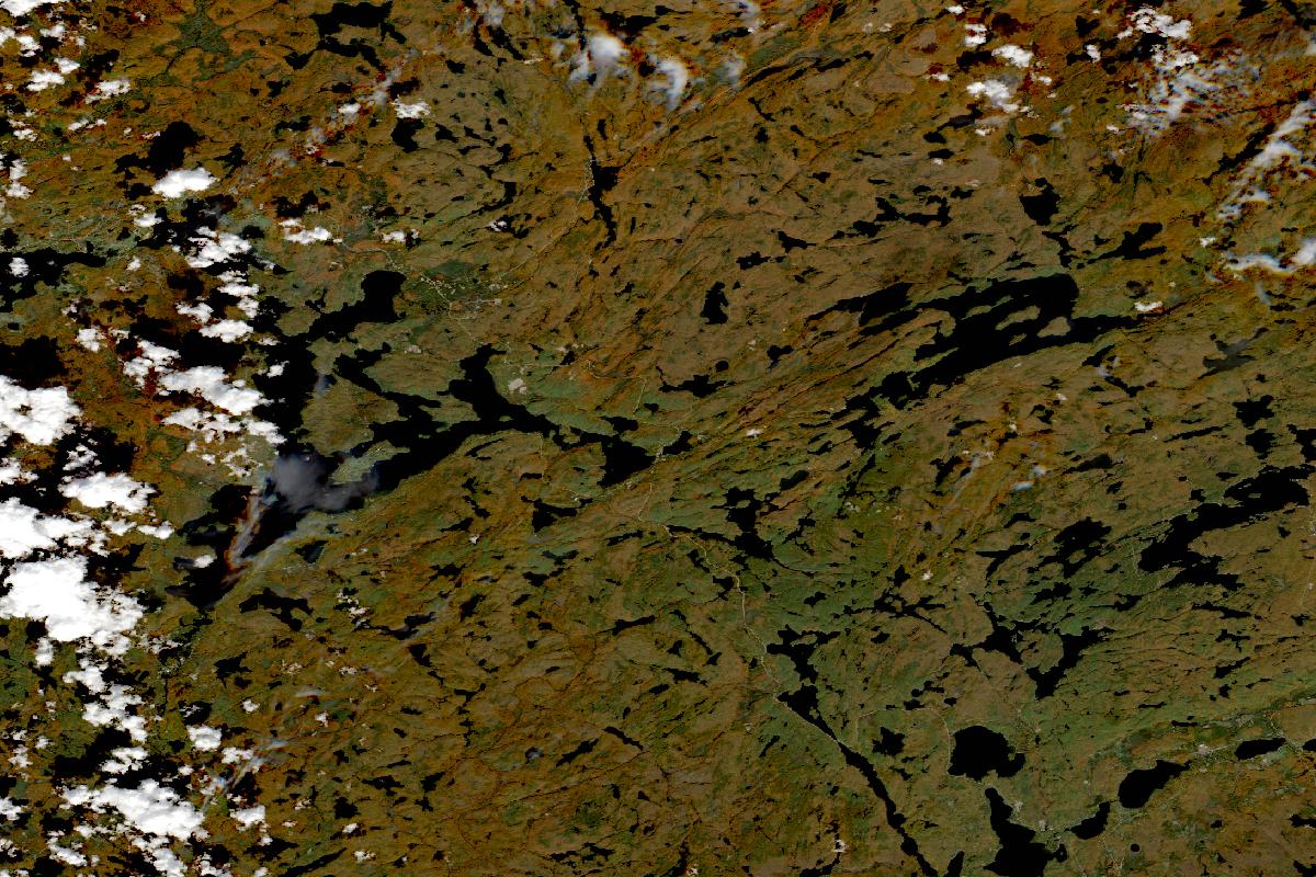 Satellite picture, October 2, 2026