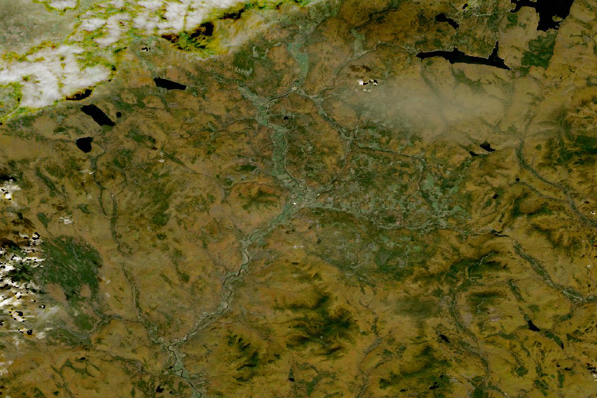 Satellite picture, October 4, 2026