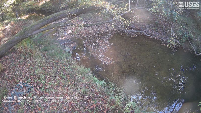 The same view on October 25