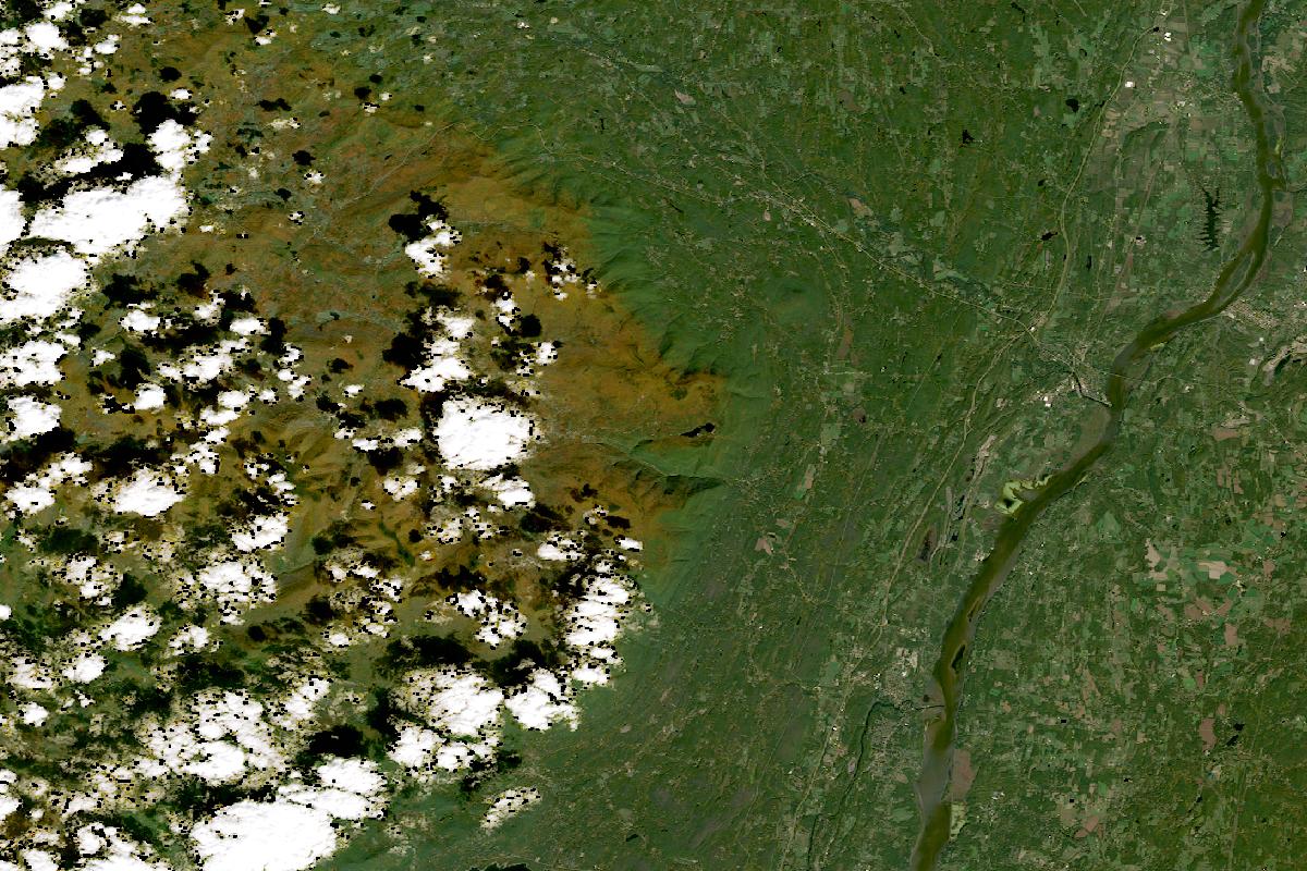 Satellite picture, October 3, 2026