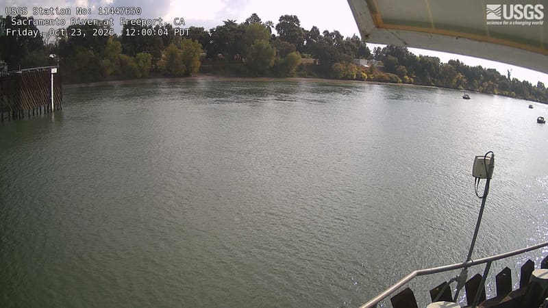 The same view on October 23