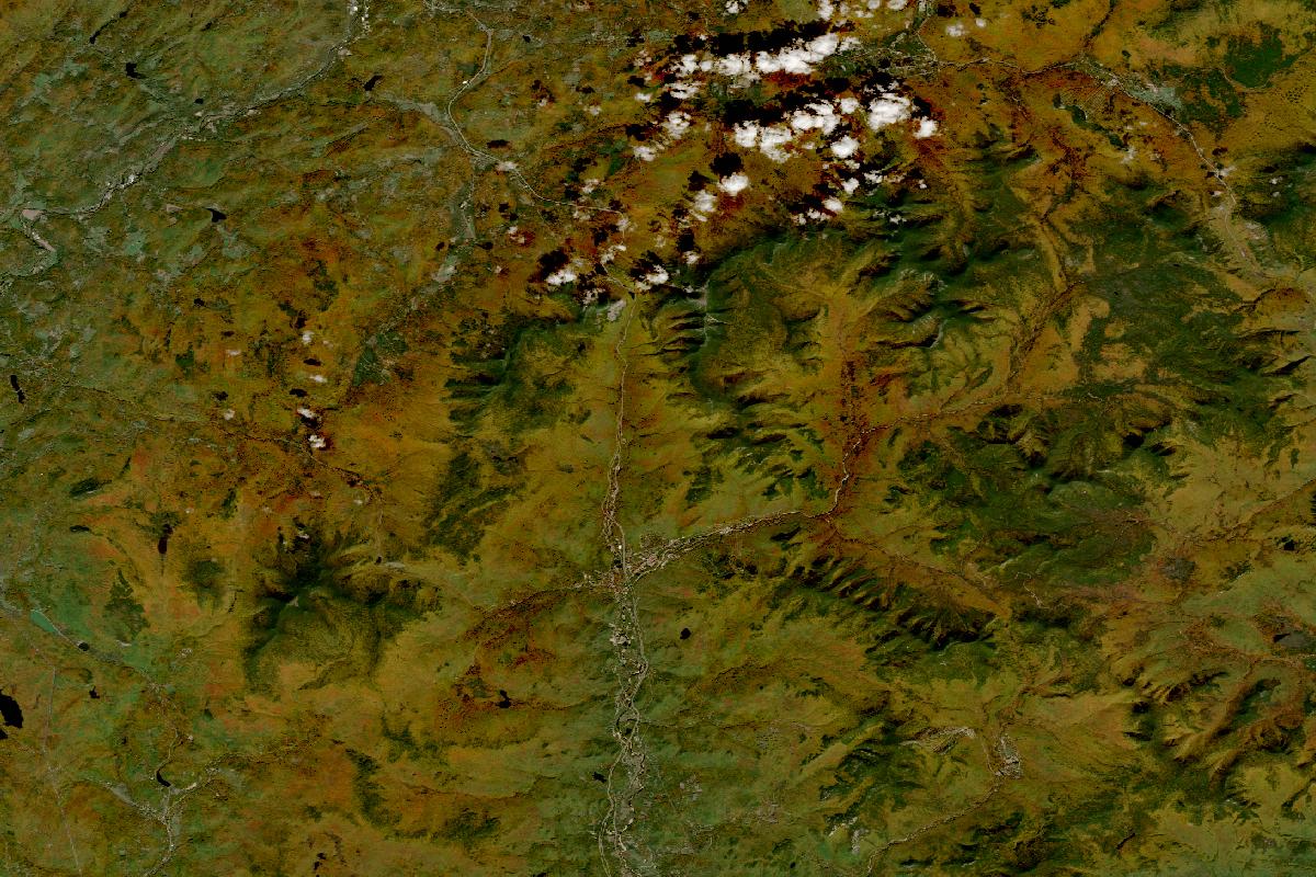 Satellite picture, October 3, 2026