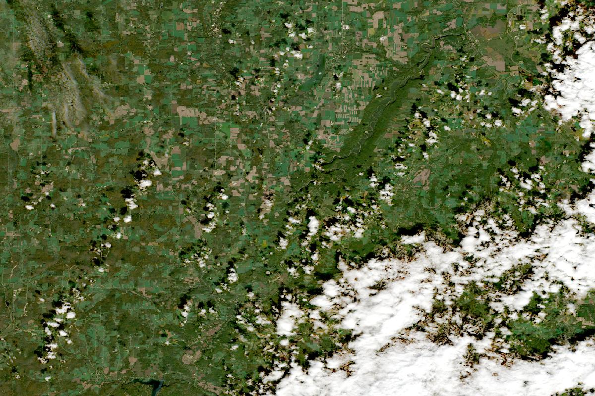 Satellite picture, October 4, 2026