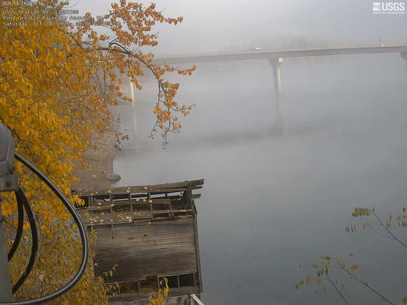 The same view on October 24